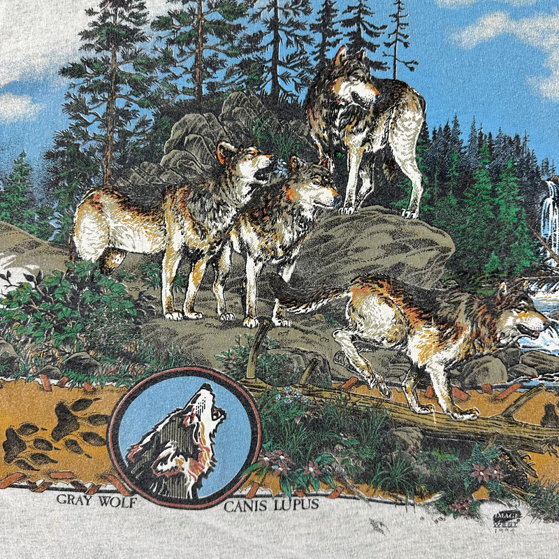 Vintage 1994 Wolf T-shirt size XL