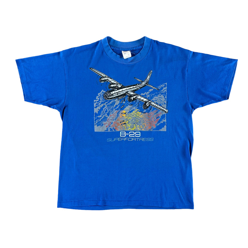 Vintage 1980s B-29 Bomber T-shirt size XL