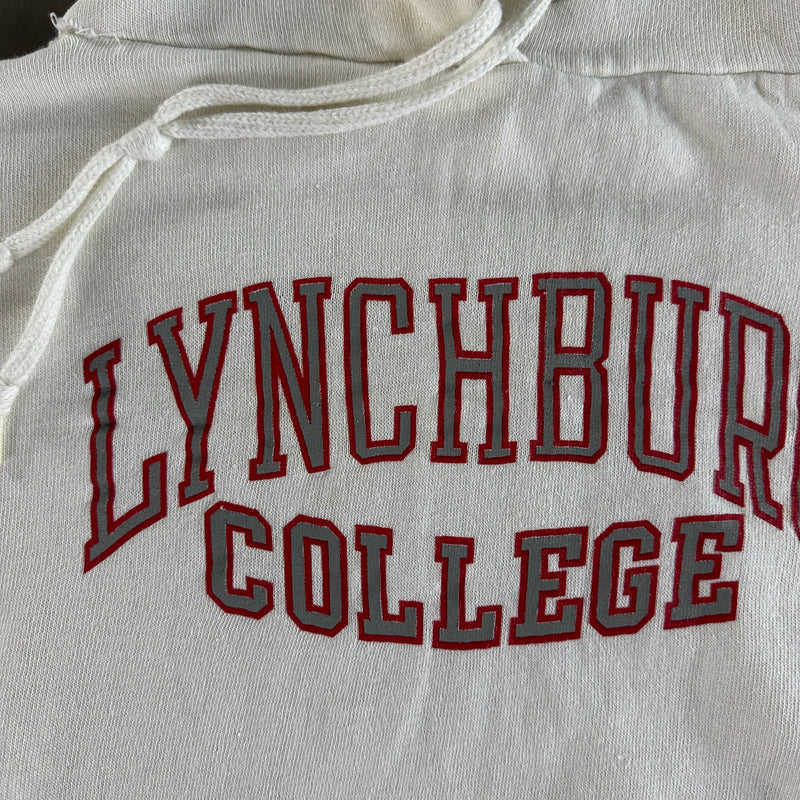 Vintage 1980s Lynchburg College Sweatshirt size Large