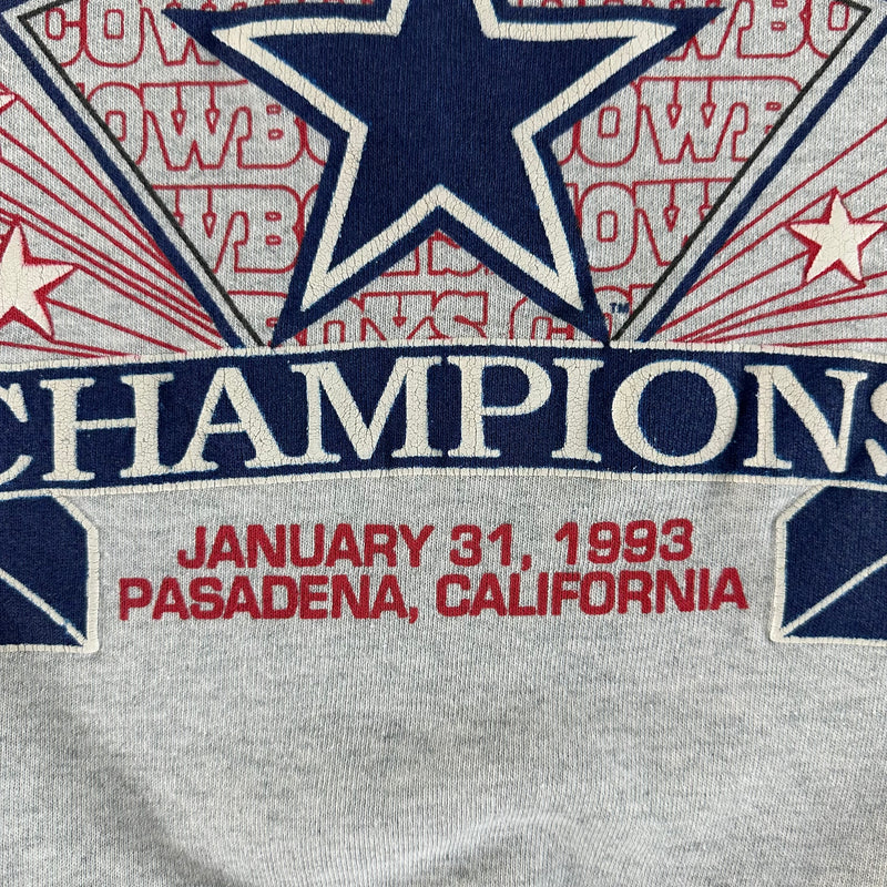 Vintage 1993 Dallas Cowboys Sweatshirt size XL