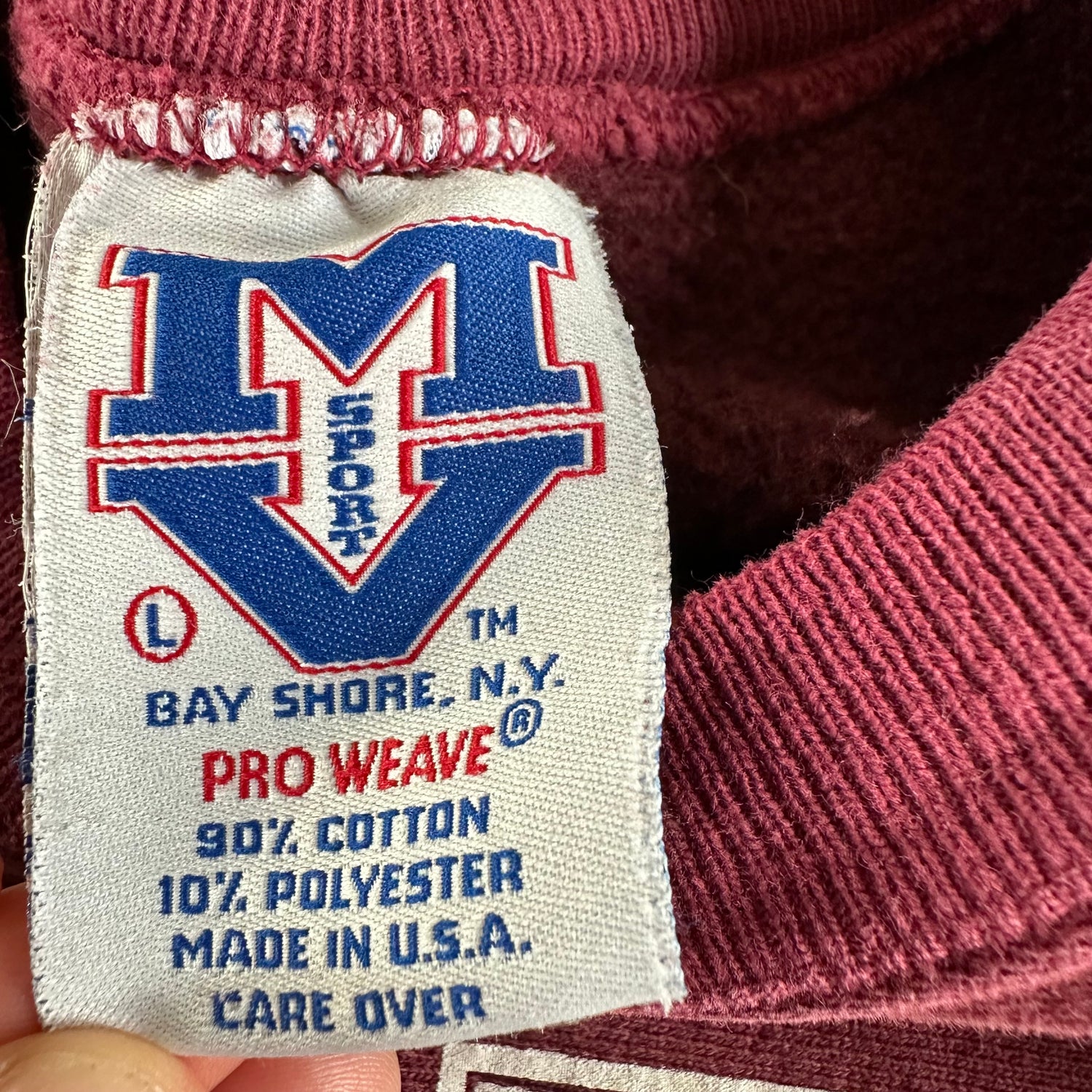 Vintage 1990s UMASS Sweatshirt size Large