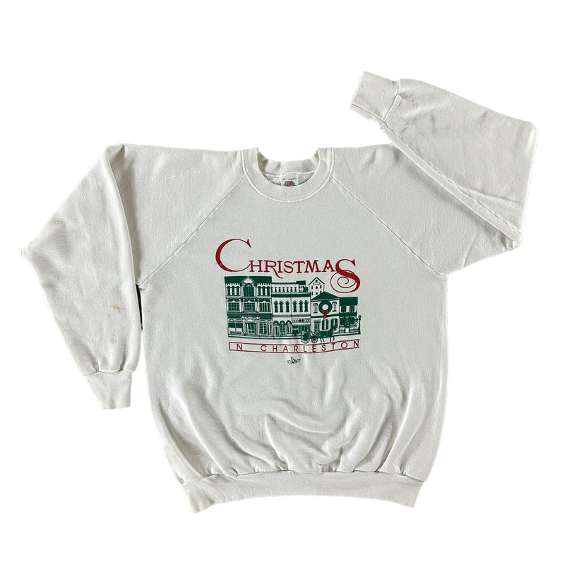 Vintage 1990s Christmas in Charleston Sweatshirt size XL