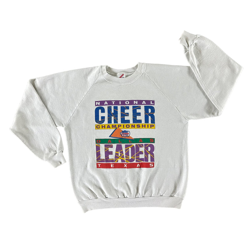 Vintage 1990s Cheerleader Championship Sweatshirt size Large