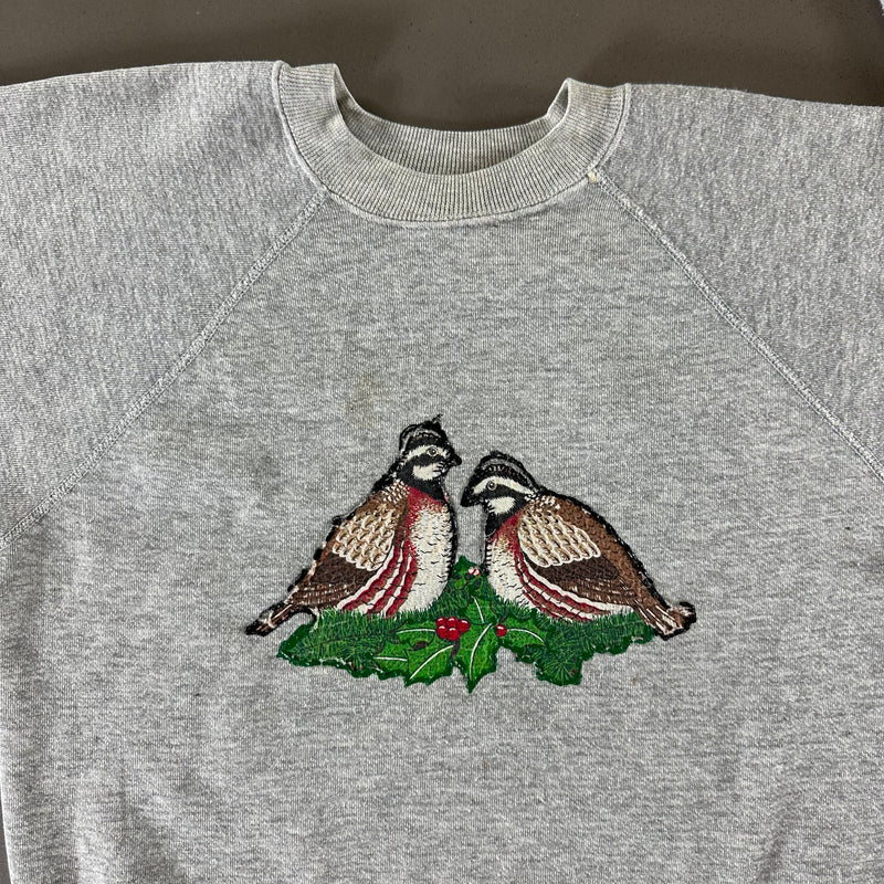 Vintage 1980s Bird Sweatshirt size Large