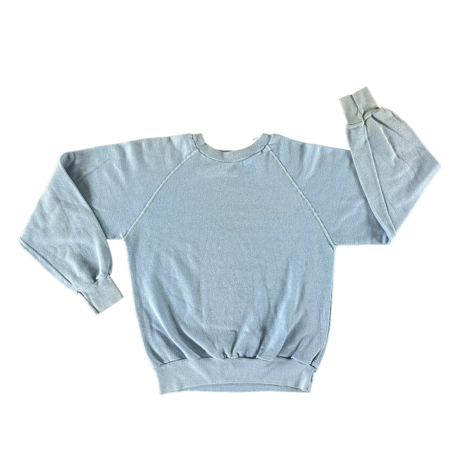 Vintage 1980s Faded Blue Sweatshirt size Large