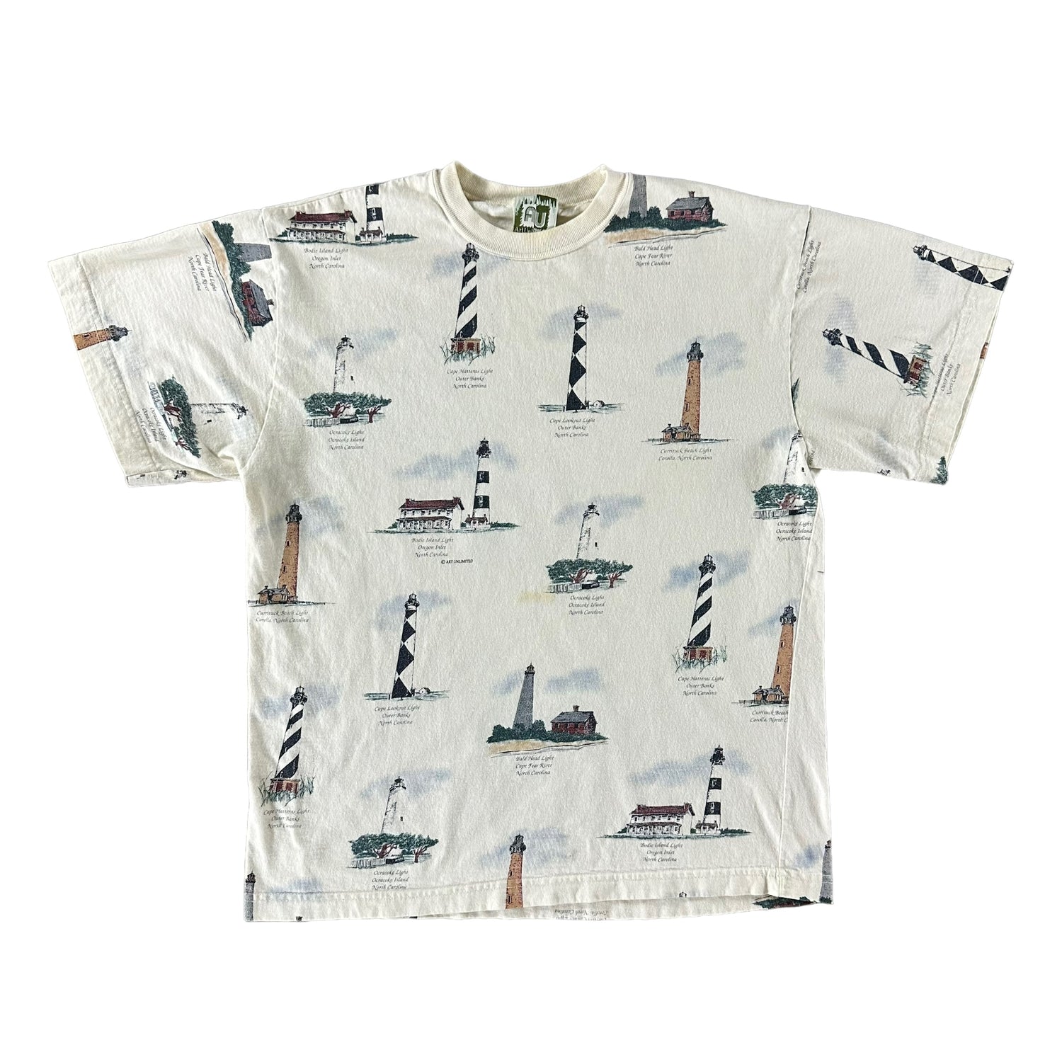 Vintage 1990s Lighthouse T-shirt size XL