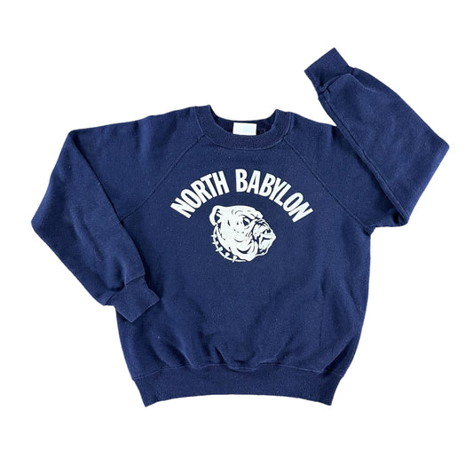 Vintage 1980s Bulldog Sweatshirt size Large