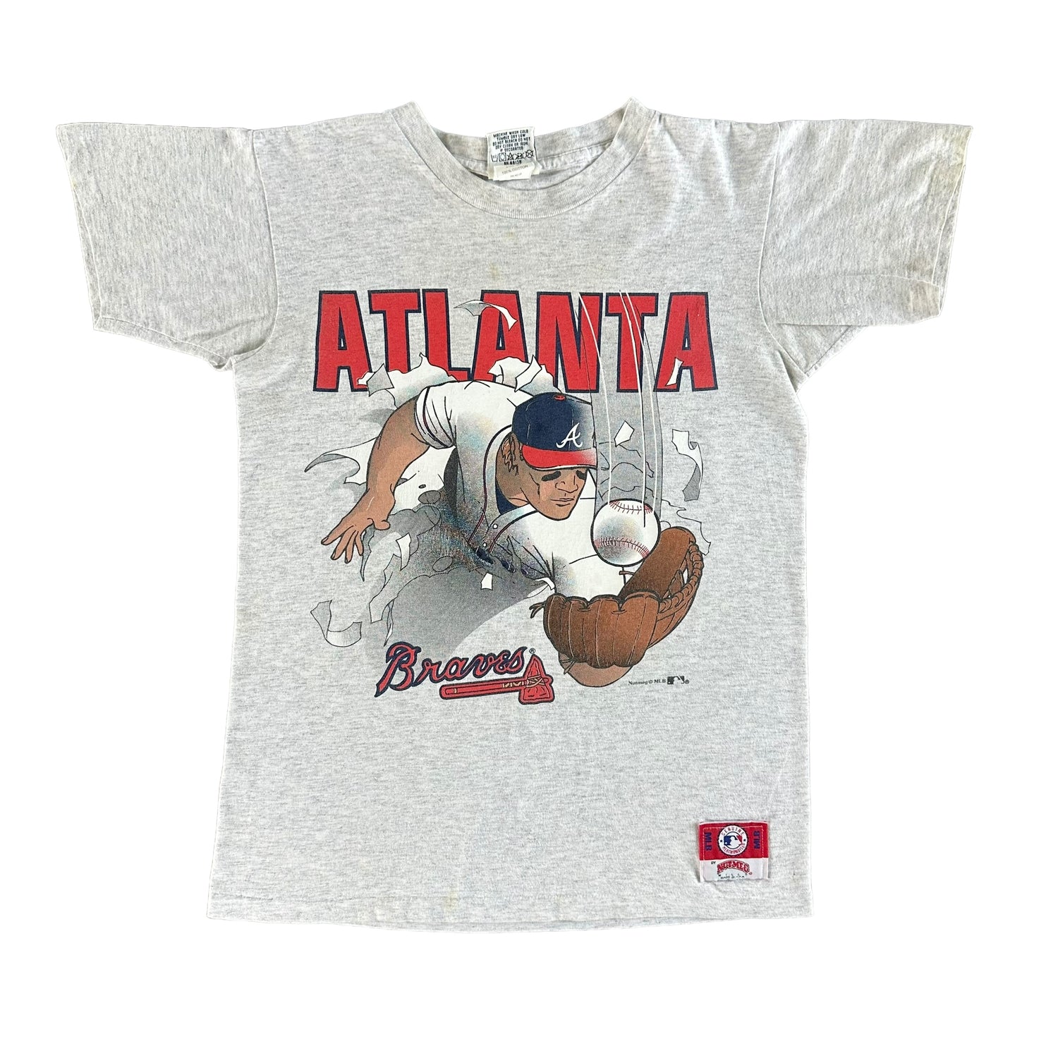 Vintage 1990s Atlanta Braves T-shirt size Large