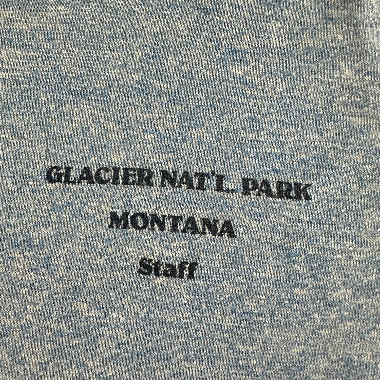 Vintage 1980s Glacier National Park T-shirt size Medium