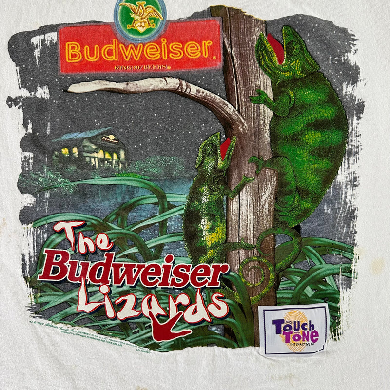 Vintage 1997 Budweiser T-shirt size Large