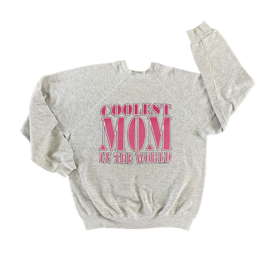 Vintage 1990s Coolest Mom in The World Sweatshirt size Large