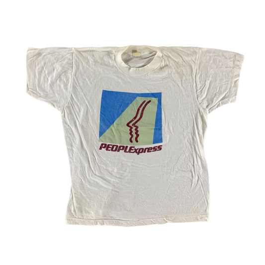 Vintage 1980s PeoplExpress T-shirt size XL