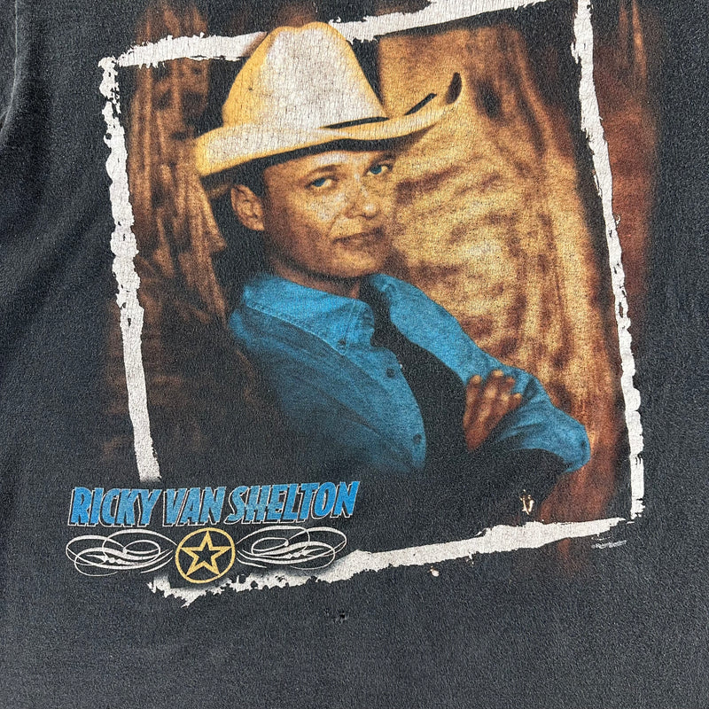 Vintage 1990s Ricky Van Shelton T-shirt size Large