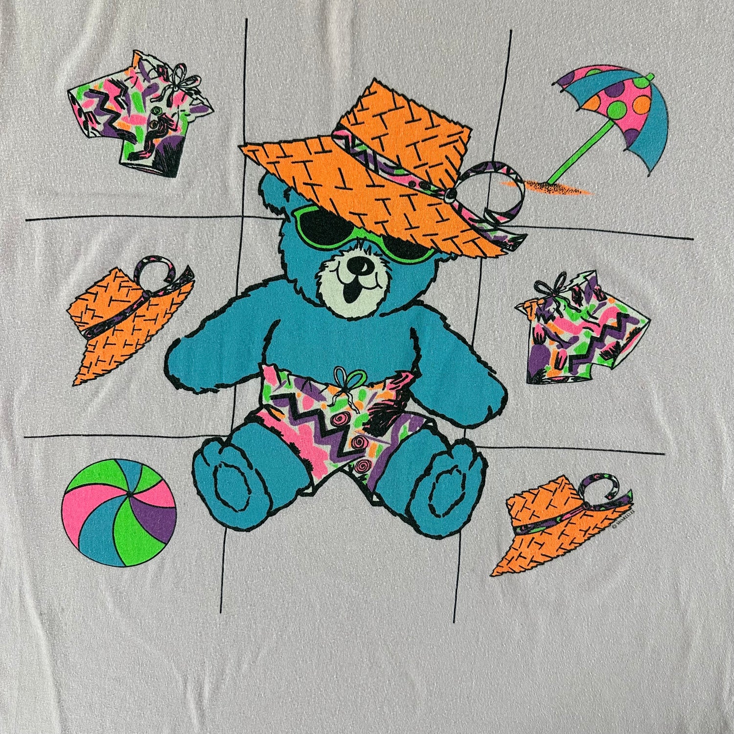 Vintage 1980s Bear T-shirt size OSFA