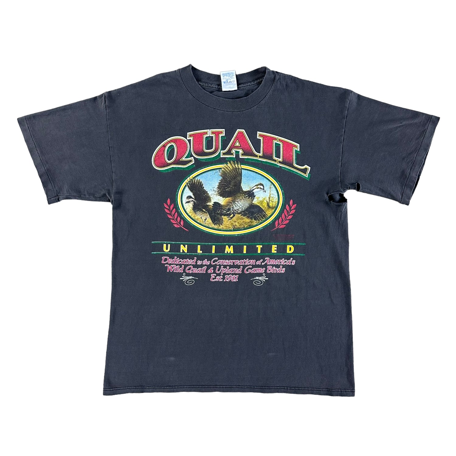 Vintage 1994 Quail T-shirt size Large