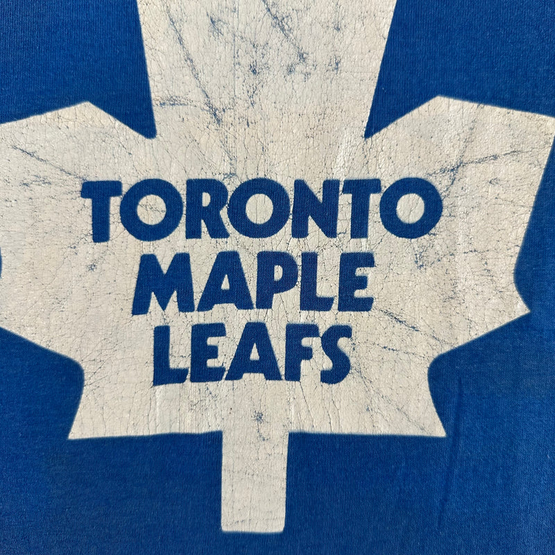 Vintage 1980s Toronto Maple Leafs T-shirt size Small