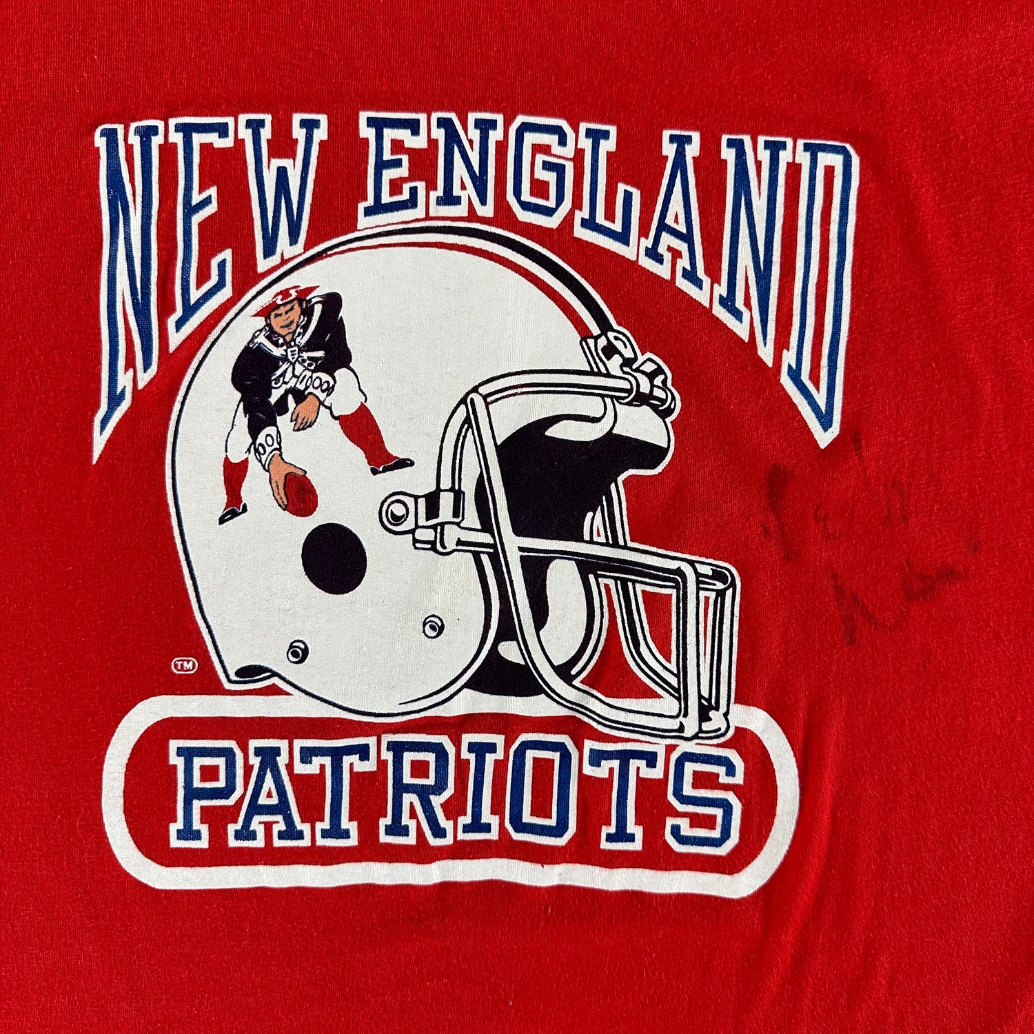 Vintage 1980s New England Patriots T-shirt size XL