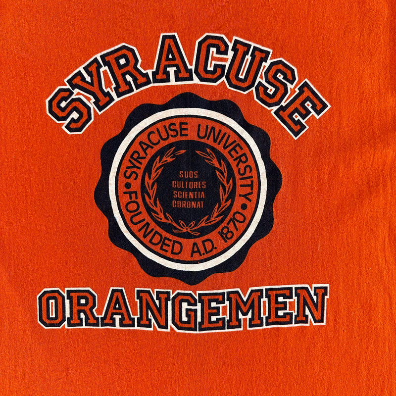 Vintage 1980s Syracuse University T-shirt size Large