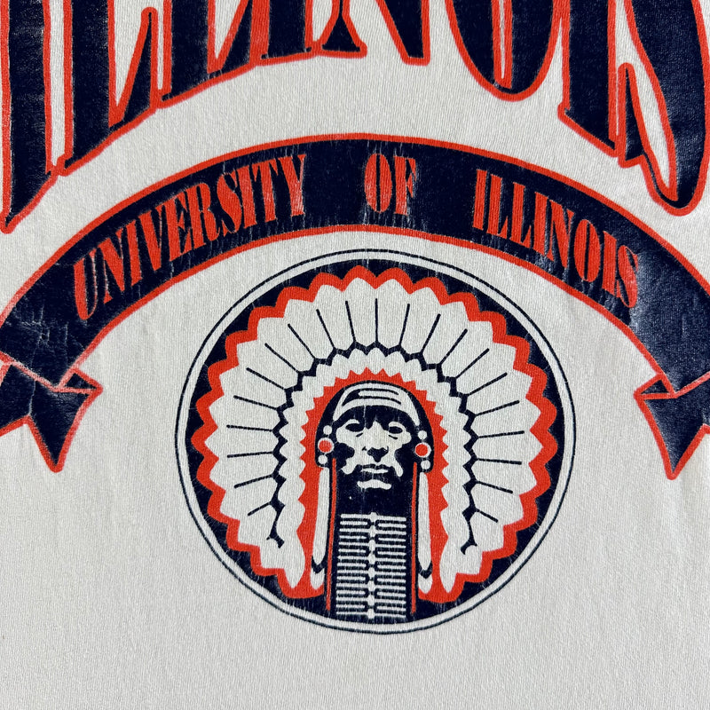 Vintage 1990s University of Illinois T-shirt size Large