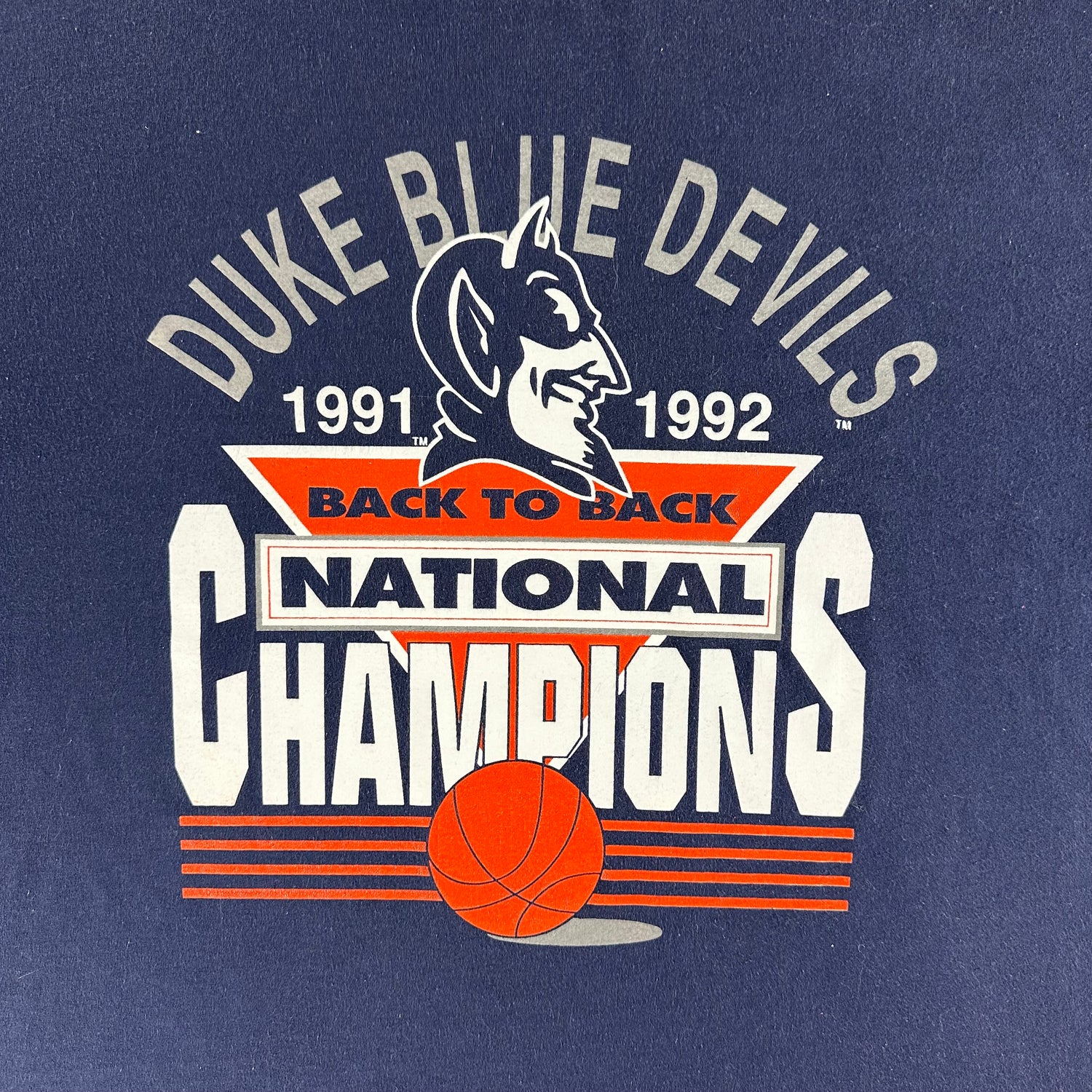 Vintage 1992 Duke University T-shirt size XL