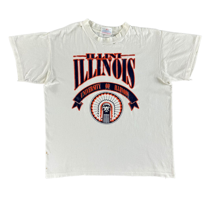 Vintage 1990s University of Illinois T-shirt size Large