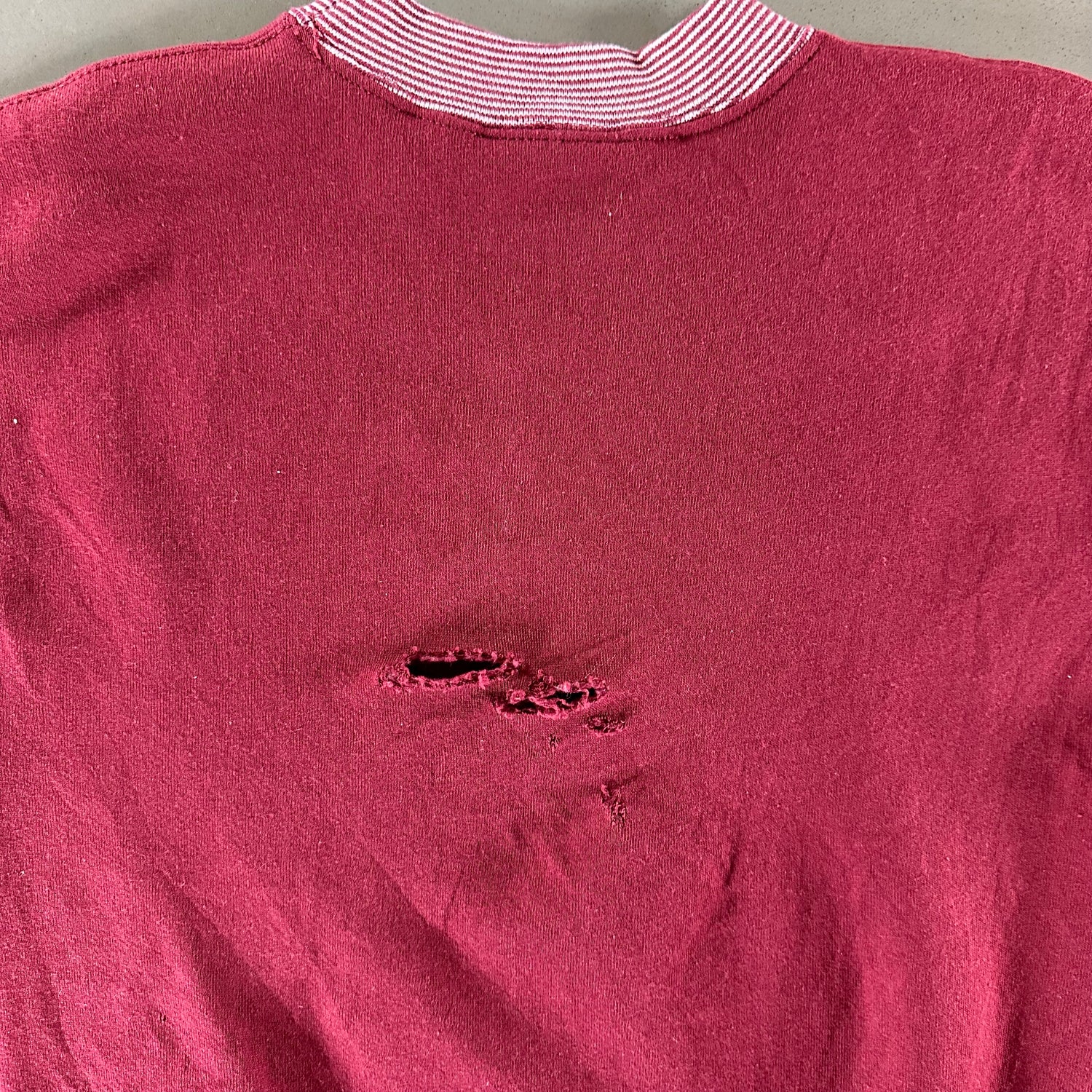 Vintage 1990s Oxblood Sweatshirt size Medium