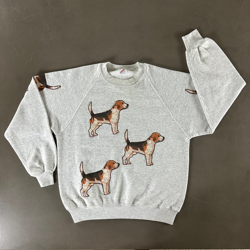 Vintage 1990s Beagle Sweatshirt size Large