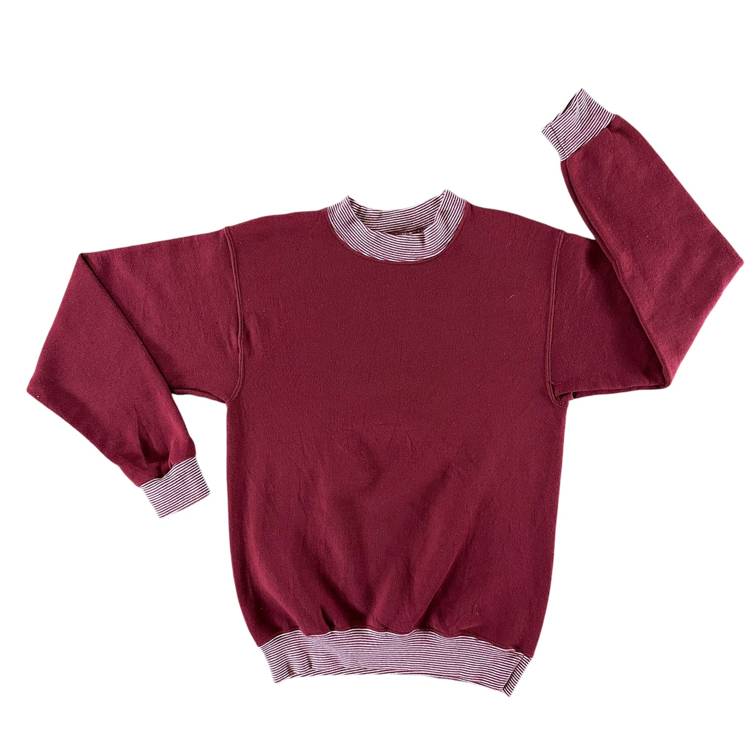 Vintage 1990s Oxblood Sweatshirt size Medium