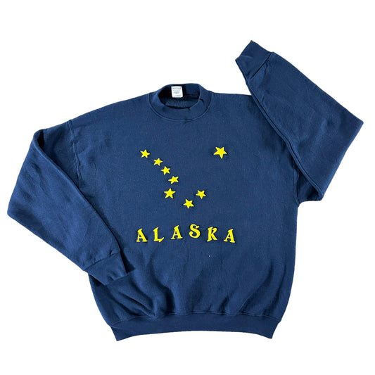 Vintage 1980s Alaska Sweatshirt size XL