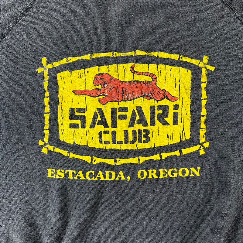 Vintage 1980s Safari Club Sweatshirt size Large