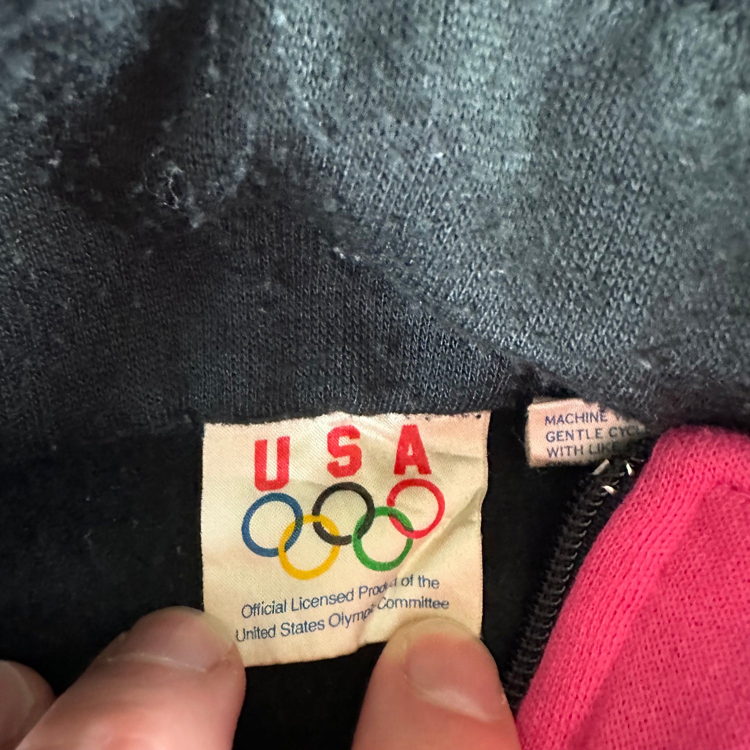 Vintage 1990s Olympic Warm Up Sweatshirt size Small