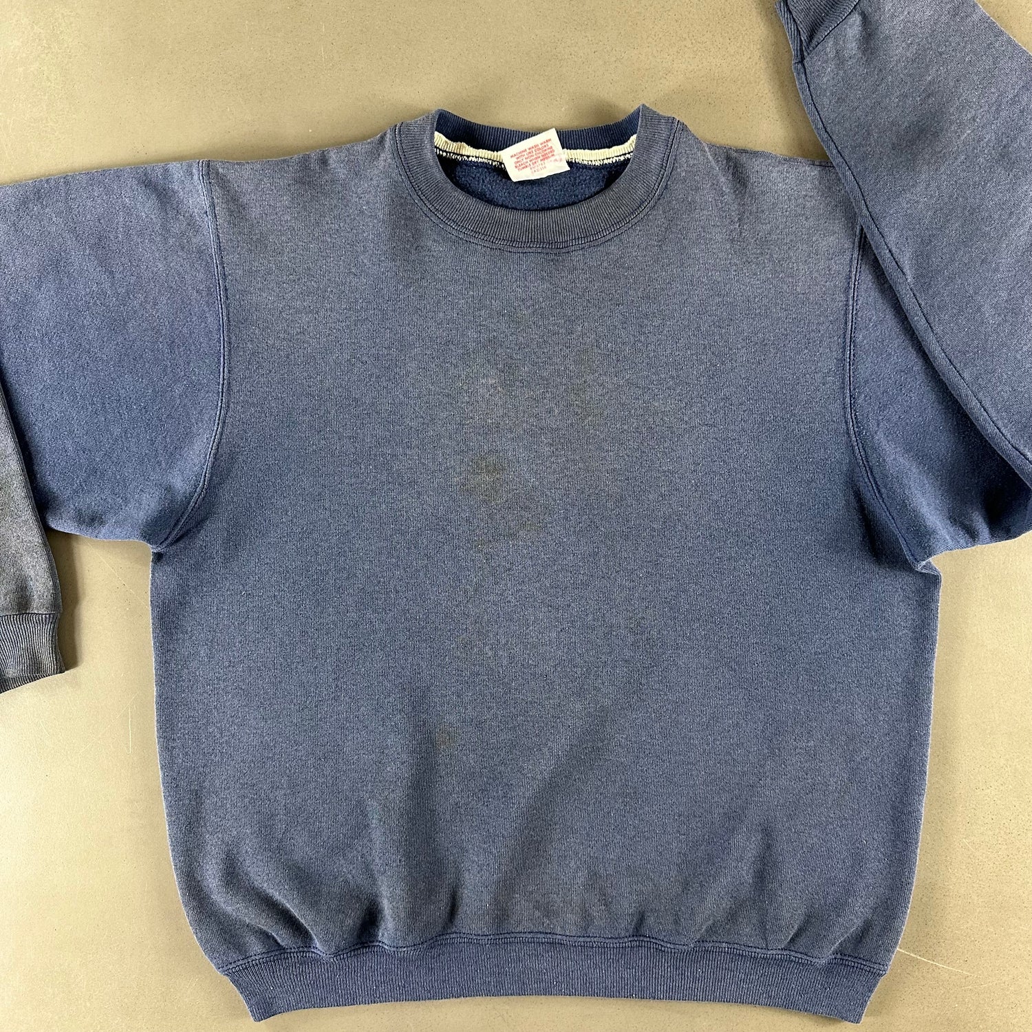 Vintage 1980s Faded Heavyweight Sweatshirt size Large