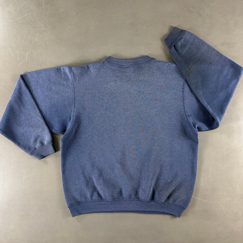 Vintage 1980s Faded Heavyweight Sweatshirt size Large