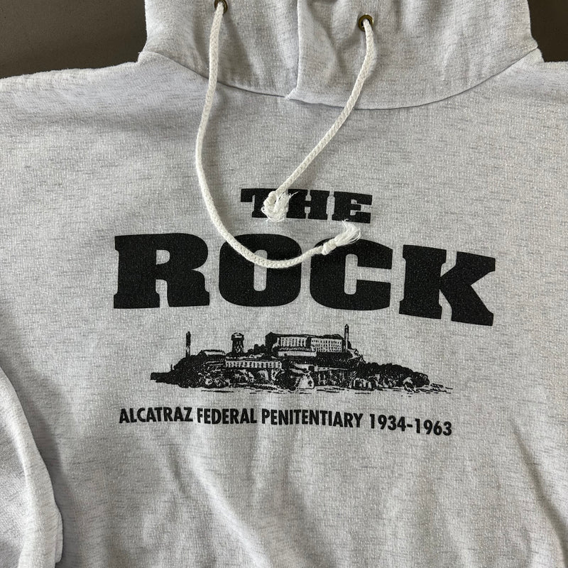 Vintage 1990s Alcatraz Hooded Sweatshirt size XL