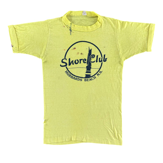 Vintage 1980s Shore Club T-shirt size Small