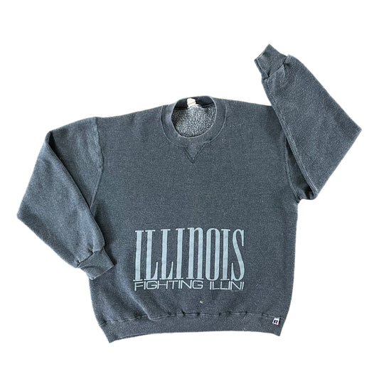 Vintage 1990s Illinois Sweatshirt size Large