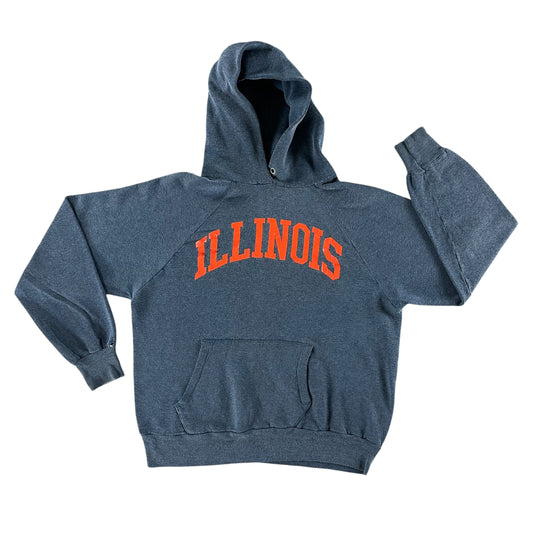 Vintage 1980s University of Illinois Sweatshirt size Medium