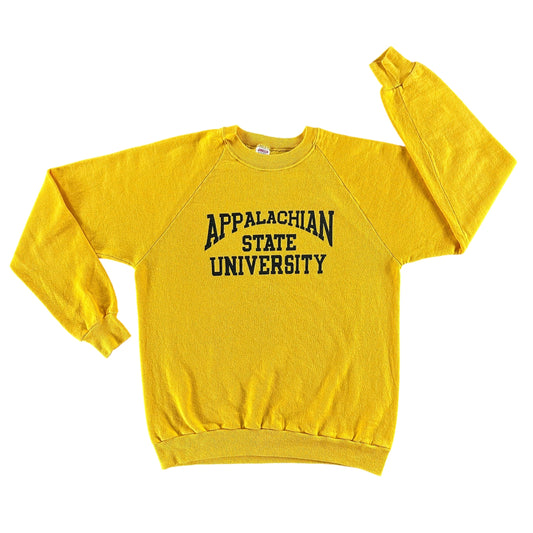 Vintage 1980s Appalachian State University Sweatshirt size XL