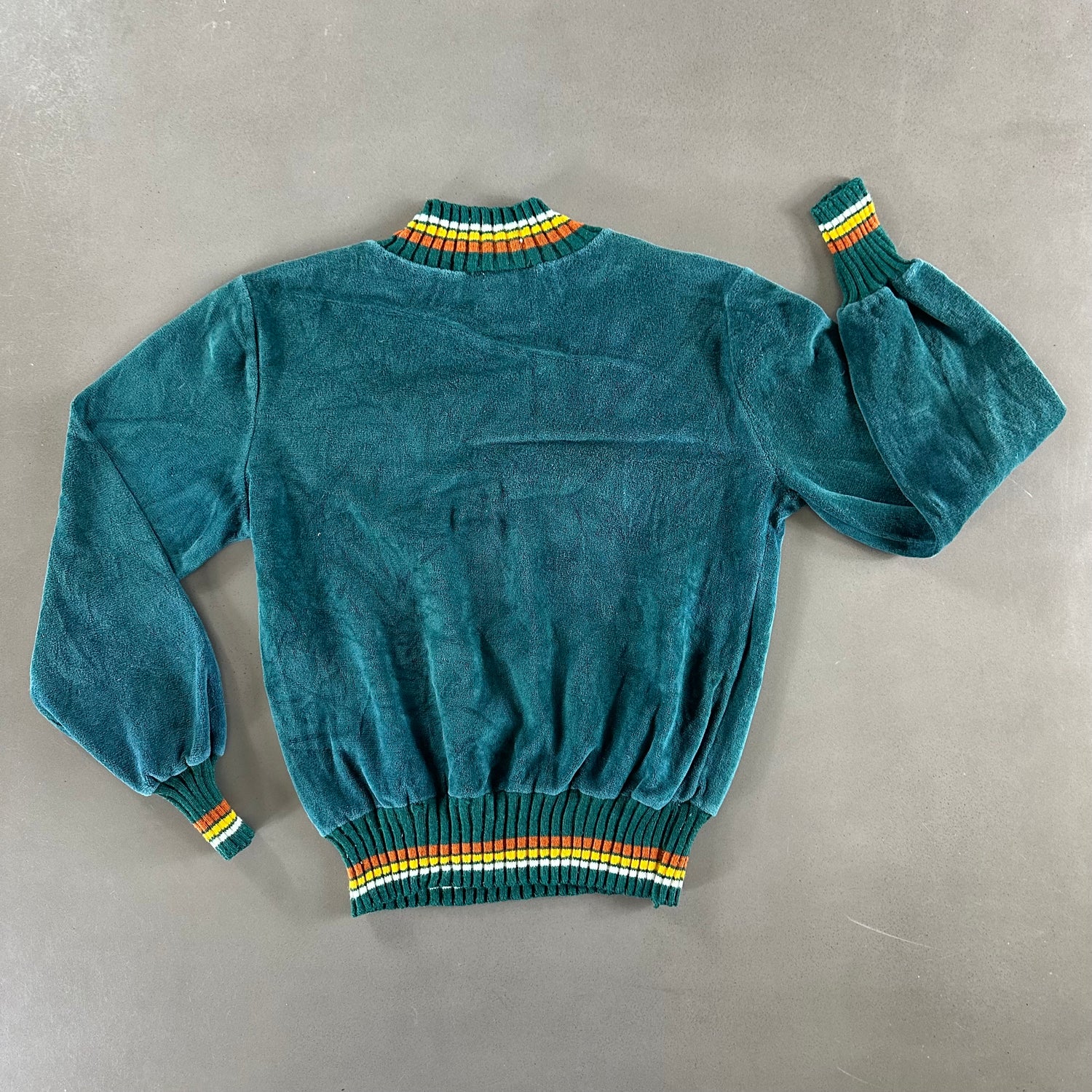 Vintage 1980s Dark Green Sweatshirt size Small