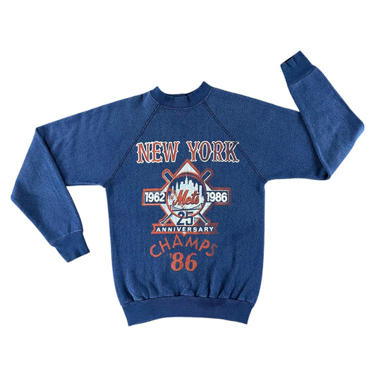 Vintage 1986 New York Mets Sweatshirt size Small