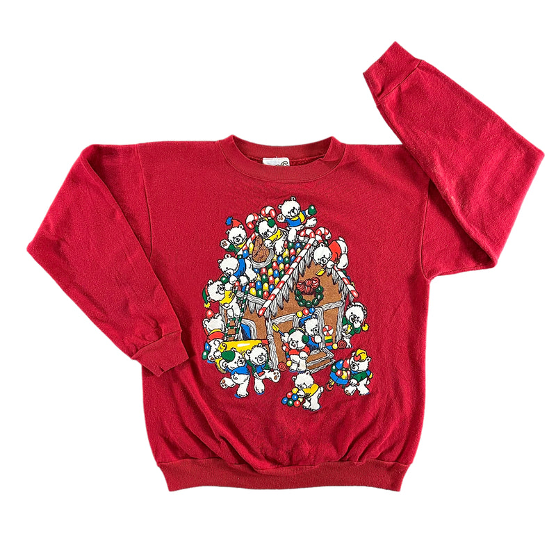 Vintage 1990s Ginger Bread House Sweatshirt size Large