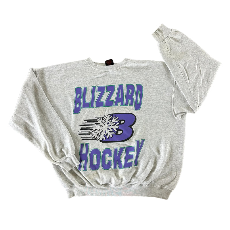 Vintage 1990s Blizzard Hockey Sweatshirt size XL