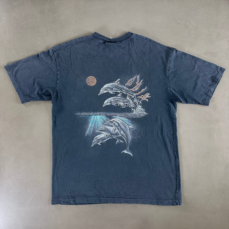 Vintage 1990s Dolphin T-shirt size OSFA