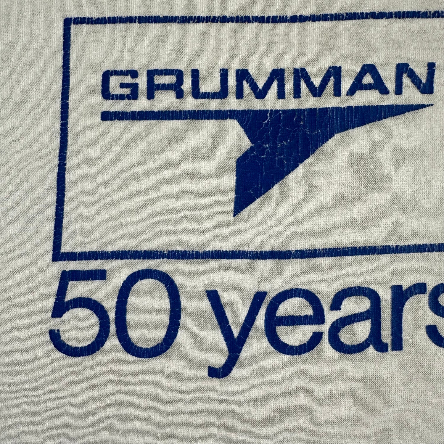 Vintage 1980s Grumman Aerospace T-shirt size Large