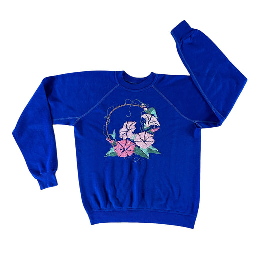 Vintage 1990s Flower's Sweatshirt size Large