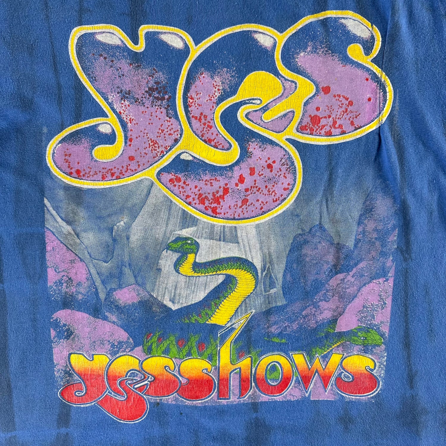 Vintage 1991 Yes T-shirt size XL