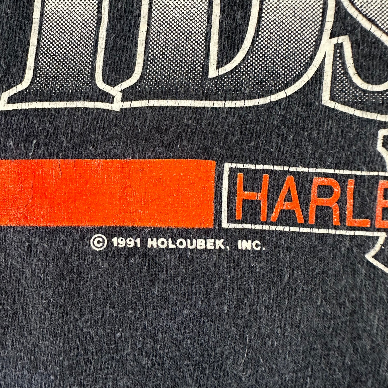 Vintage 1991 Harley Davidson T-shirt size XL