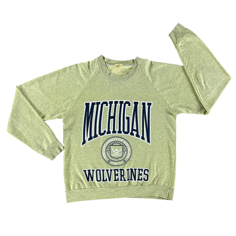 Vintage 1980s University of Michigan Sweatshirt size Large