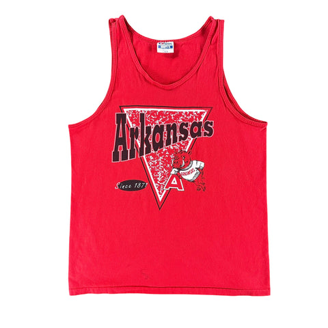 Vintage 1980s University of Arkansas Tank size Large