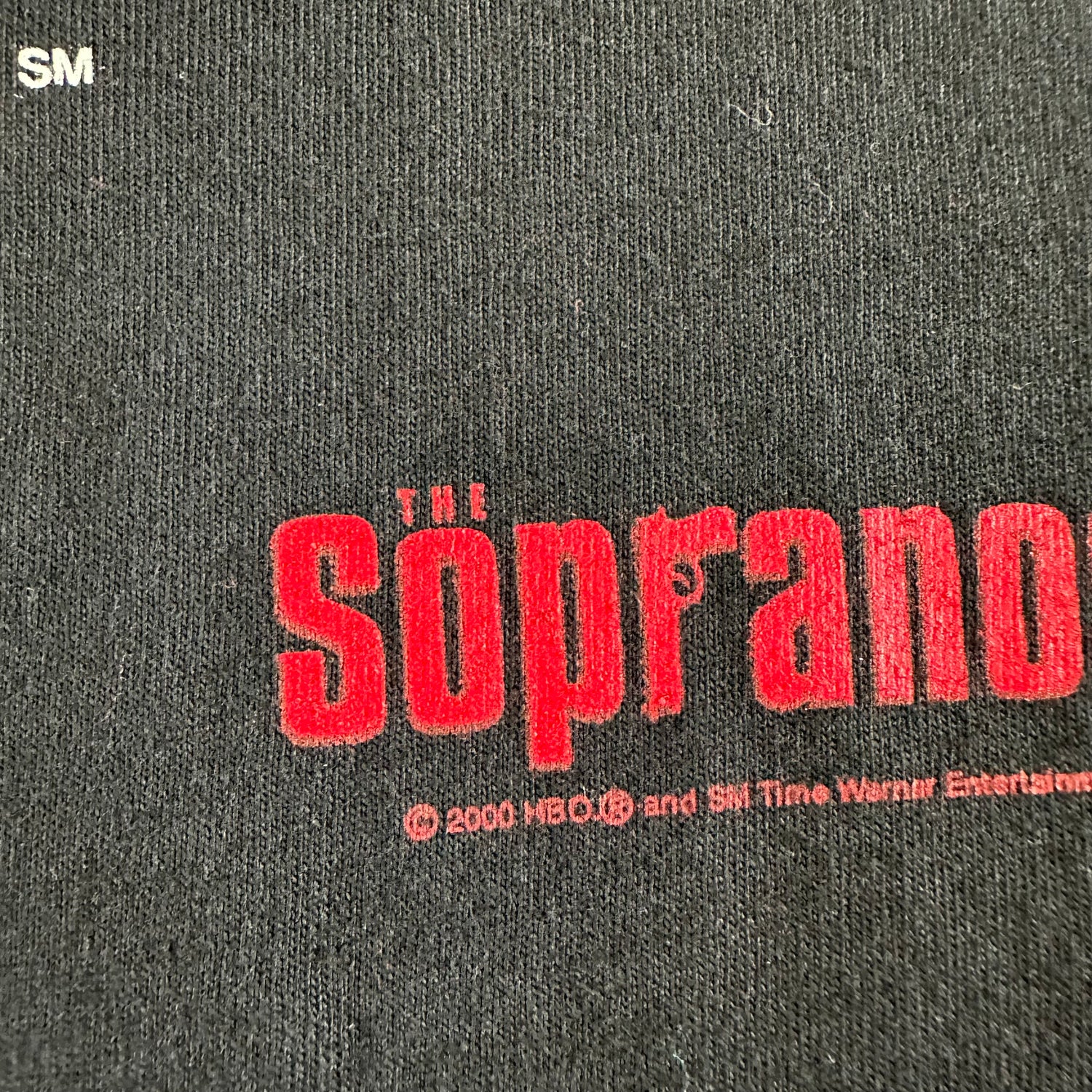 Vintage 2000s Sopranos T-shirt size Medium